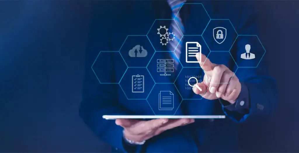 Document management system used to support data governance and compliance requirements
